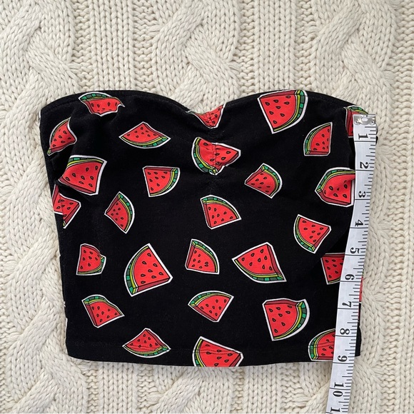 Garage Watermelon Pattern Bandeau Top - Picture 3 of 7